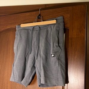 Thick grey Nike shorts